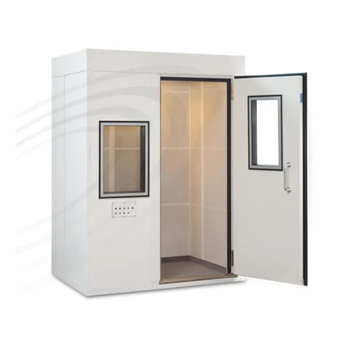 Wooden Audiometric Booth - Color: White