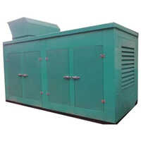 Soundproof Generator Canopy - Mild Steel, 100mm Thickness, Green Color Coated | Sound-absorbing Feature For Reduced Noise Disturbance