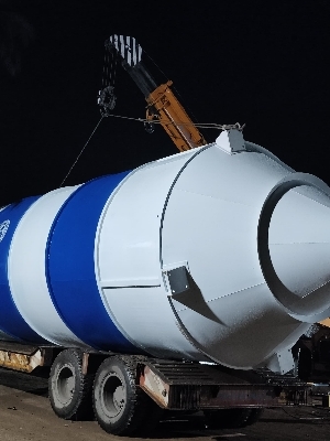 100 Ton Cement Storage Silo - Steel, 3.2 m Dia, 13.5 m Height, Coated Blue Finish | Industrial Usage, Cone Bottom Type, Warranty Support Up to 1 Year