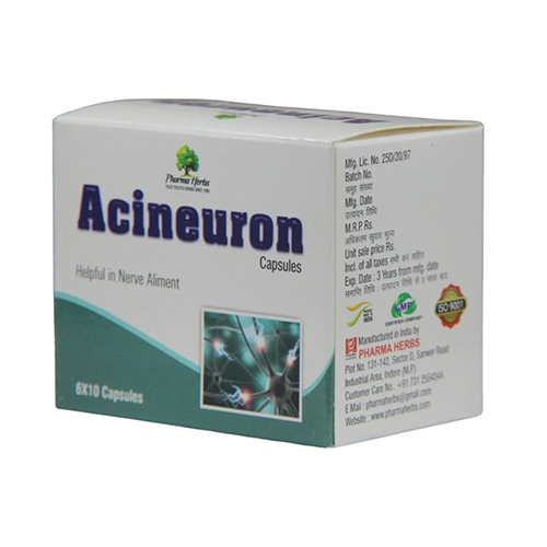 Acineuron Herbal Capsule - Age Group: For Adults