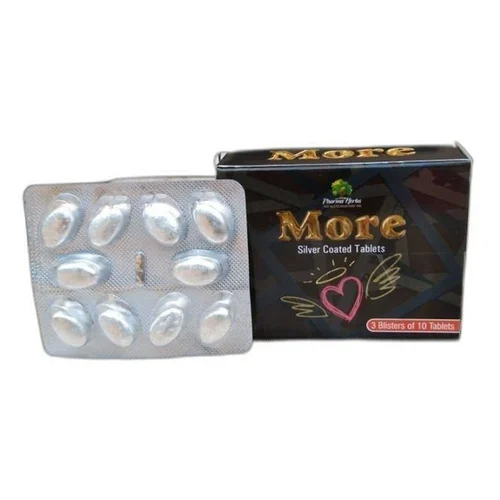 More Silver Coated Tablets - Age Group: For Adults