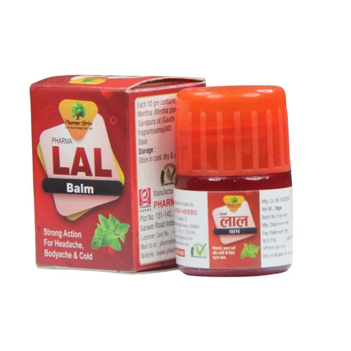 Pharma Lal Balm For Headache - Age Group: Adult