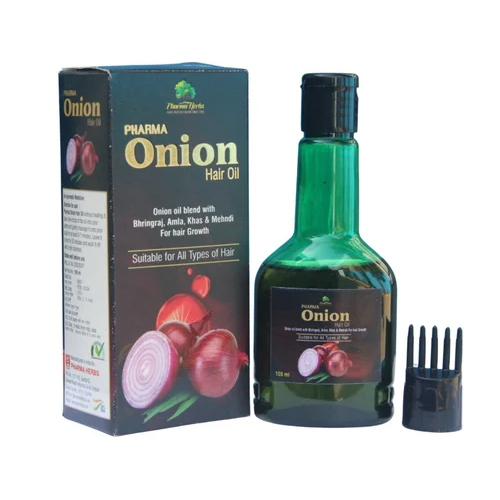 Pharma Onion Hair Oil - Color: Green