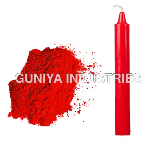 Candle Making Red Color