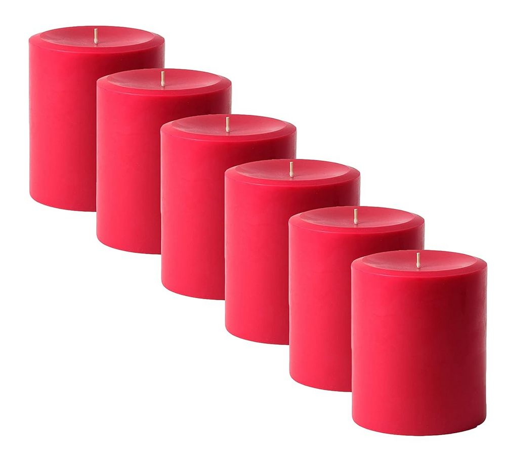 Candle Making Red Color
