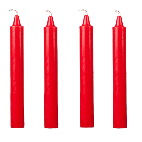 Candle Making Red Color