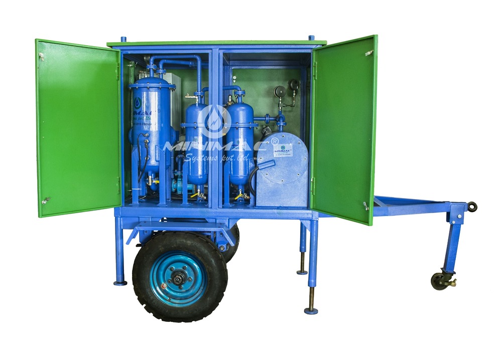 Transformer Oil Dehydration Machine - Color: Customisable