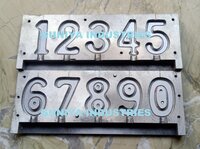 Number Candle Making Mold