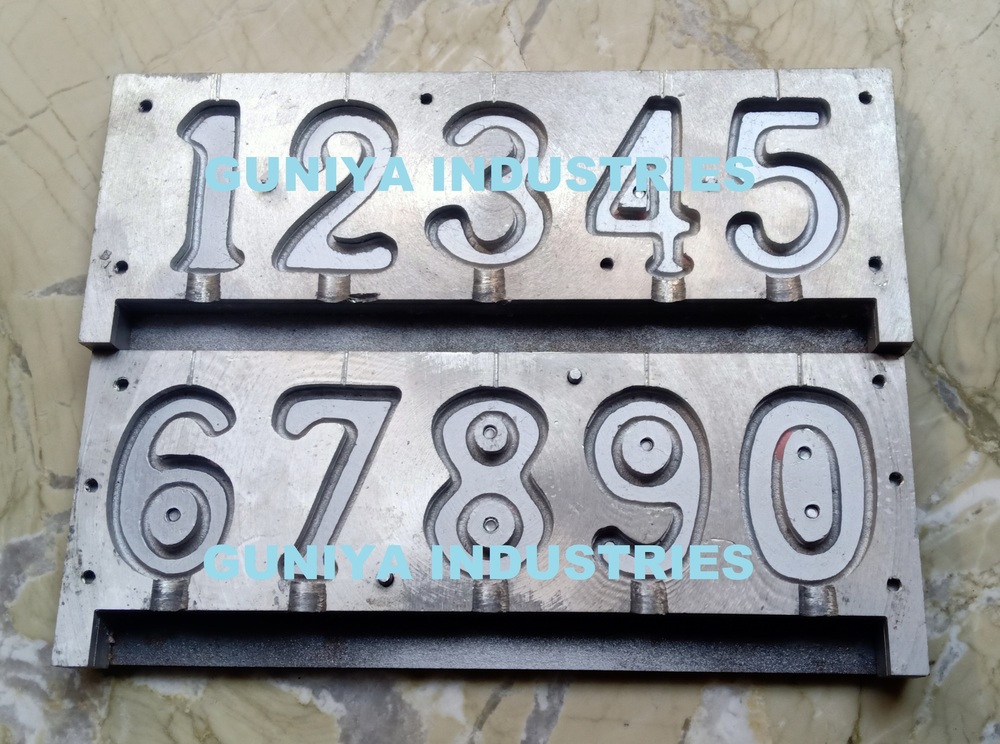Number Candle Making Mold