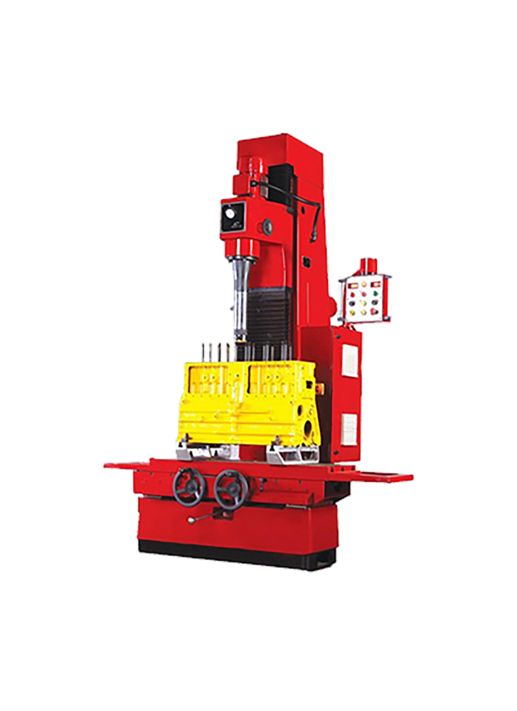 Red Vertical Fine Cylinder Boring Machine