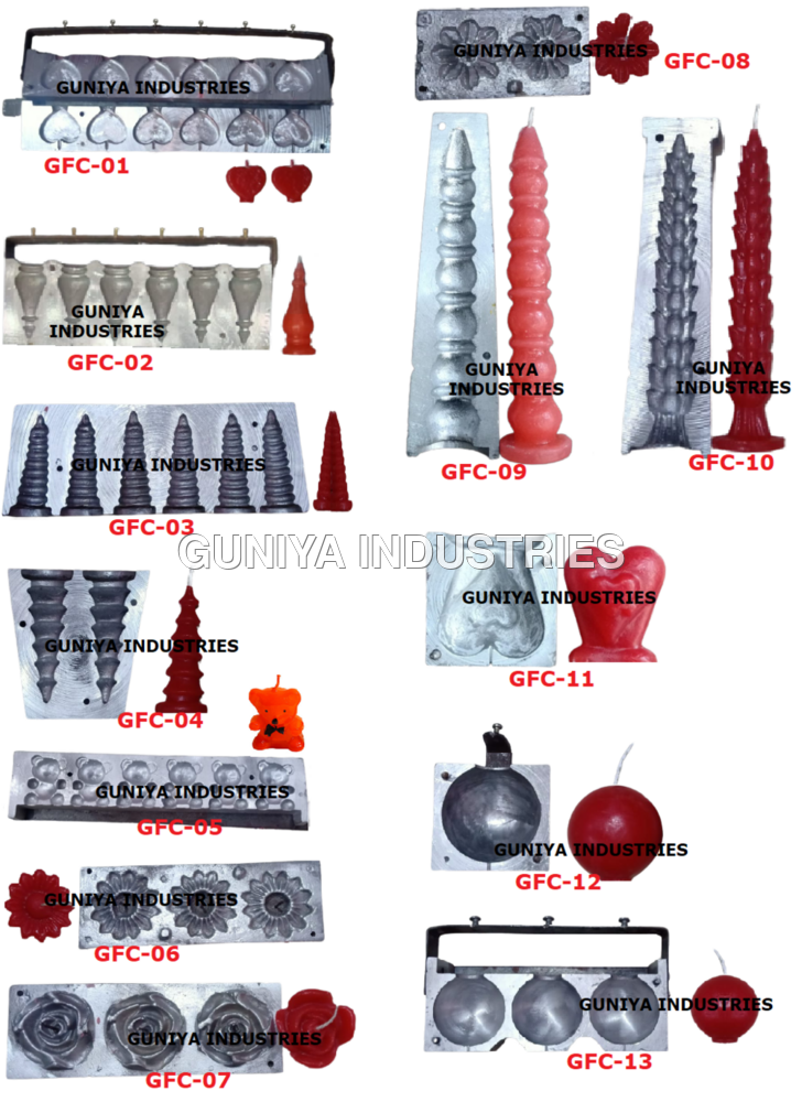 Fancy Candle Making Mold