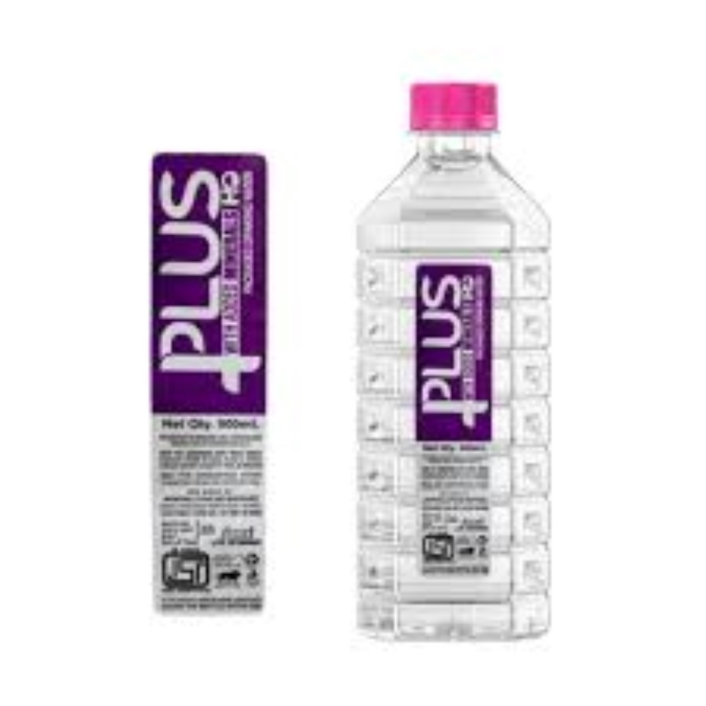 Square Water Bottle Label 1 Ltr