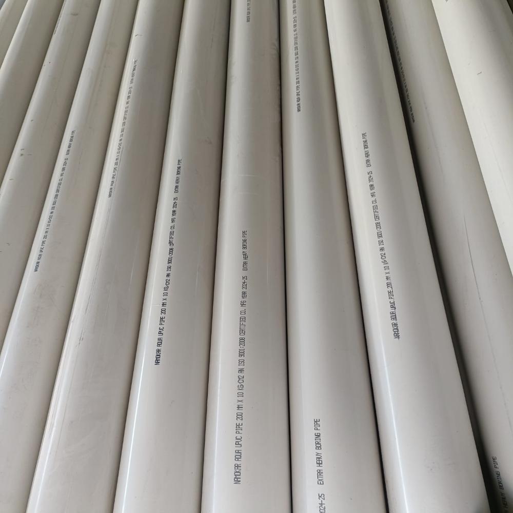 Class-3 Namokar Upvc Round Pipe - High-quality Upvc Material, Various Diameters Available, Grey Color, Seamless Design, Long-lasting Durability, Warranty Included