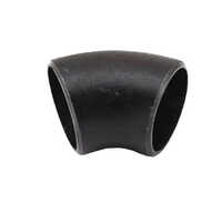Ms 45 Degree Short Bend - Mild Steel, Black Coated | Buttweld Connection, Astm Standard, Designed For Industrial Structure Pipes, 45â°c Range