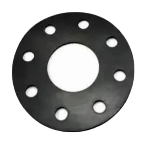 Neoprene Rubber Flange Gasket - Color: Black