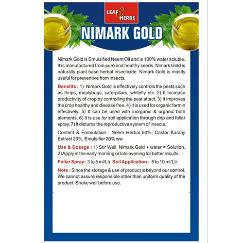 Nimark Gold Bio Pesticide