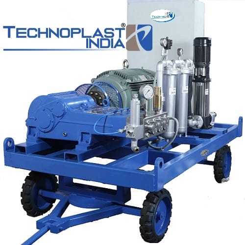 Hydro Blasting Machines Manufacture - Cleaning Process: Cold Water Cleaning