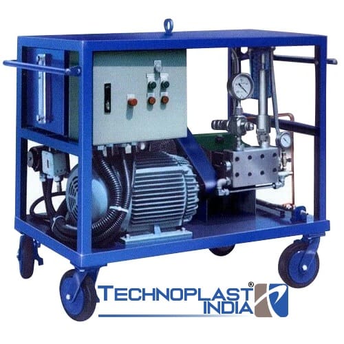 Hydro Blasting Machines Manufacture - Cleaning Process: Cold Water Cleaning