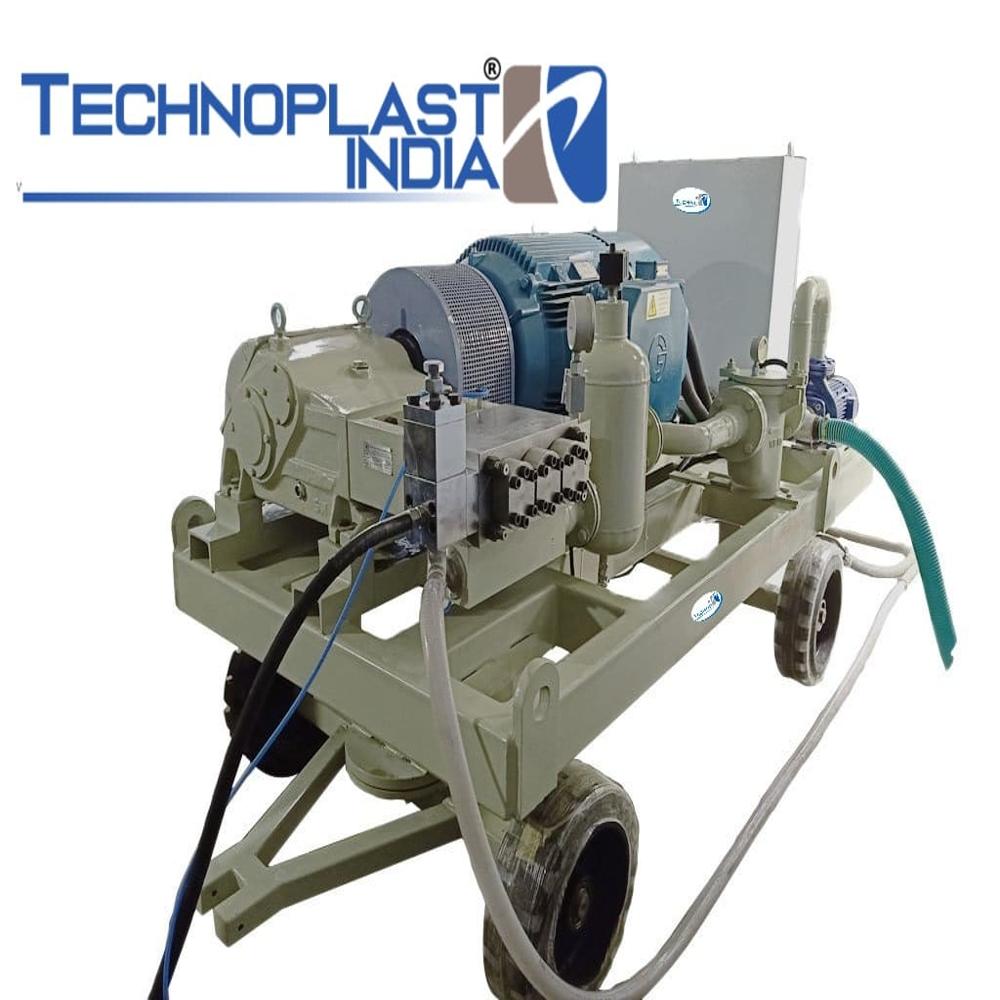 Hydro Blasting Machines Manufacture - Cleaning Process: Cold Water Cleaning