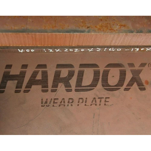 Abrasion Resistant Steel Plate - Color: Silver