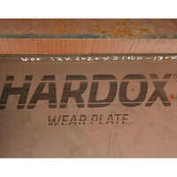 Abrasion Resistant Steel Plate - Color: Silver