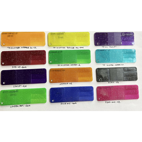 Sparkle Masterbatch - Application: Extrusion Molding