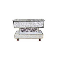 Snacks Trolley - Color: Silver