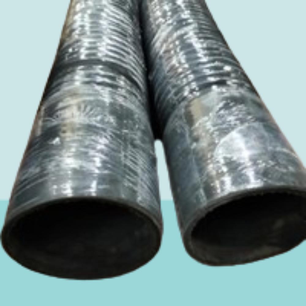 Plain End Rubber Hose - Color: Grey