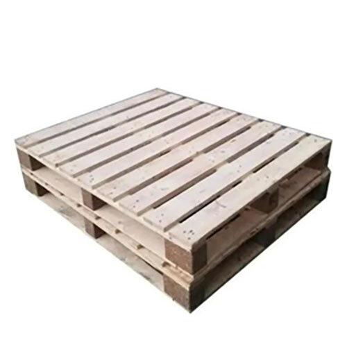 Pinewood Fumigated Pallets - Color: Brown