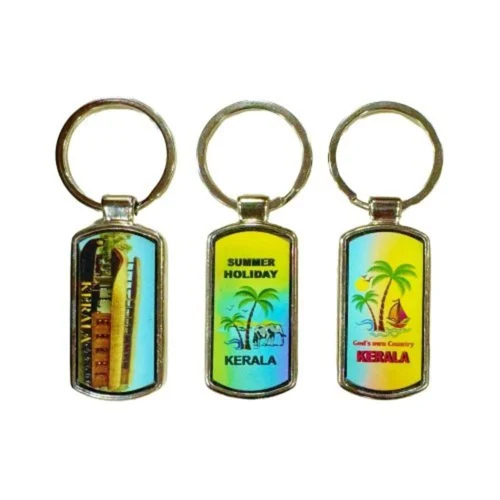 Customized Metal Keychains - Color: Multicolor