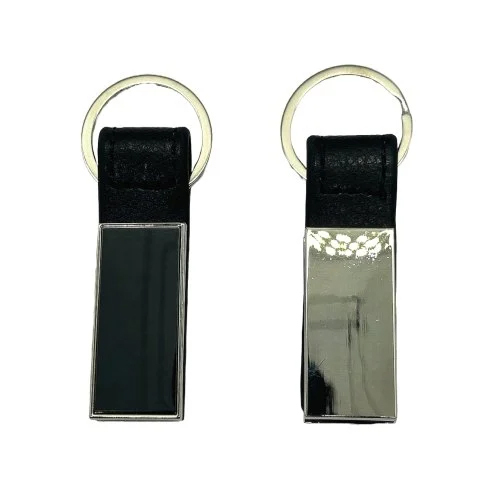 428 Customized Metal Keychains - Color: Black