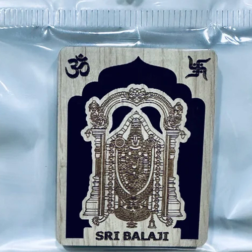 Rectangular Wooden Fridge Magnet