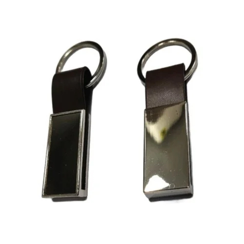 595 Customized Metal Keychains - Color: Black