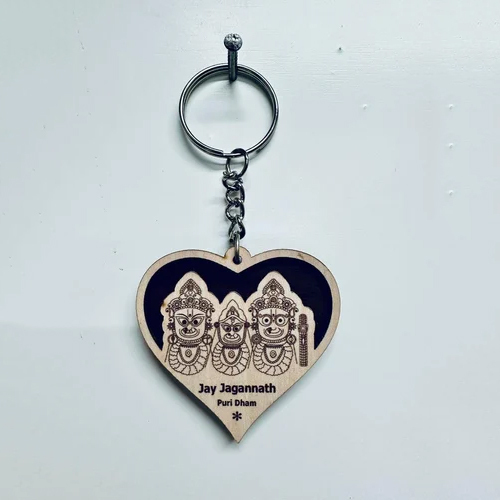 3 mm Jagannath Eco Keychain