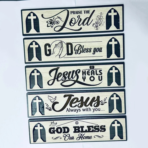 Wooden Door Name Plate