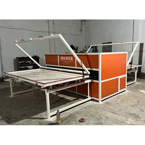 Vacuum Membrane Press Machine - Color: White