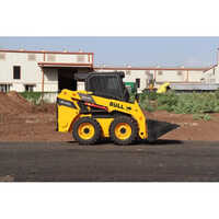 Bull Skid Steer Loader - Stainless Steel, Yellow & Black , Automatic, Environmental Friendly, 1-year Warranty, Backhoe Loader
