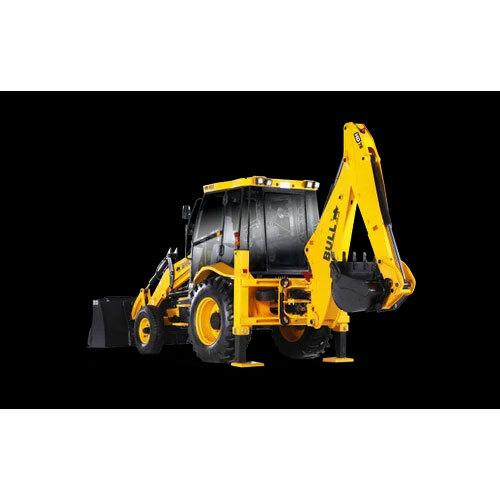 New Bull Backhoe Loader, Engine Power 76 Hp - Color: Yellow & Black