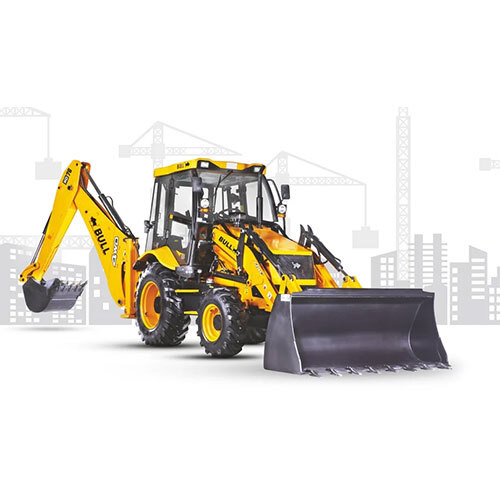 Bull Hd76Hp Front End Loader Heavy Duty 4 Wheel Drive - Color: Yellow & Black