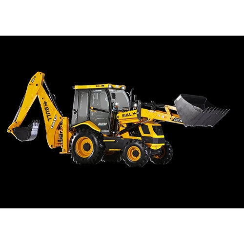 Challenger Bull Backhoe Loader 2 Wheel Drive - Color: Yellow & Black