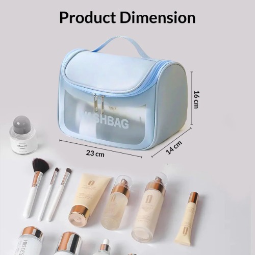 Blue Cosmetic Bag