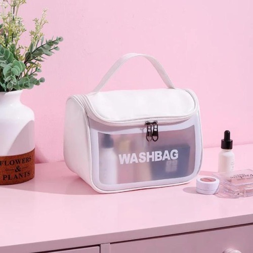 White Cosmetic Bag