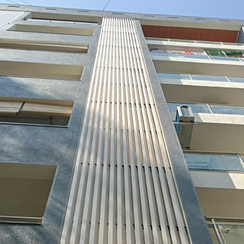 Unplasticized Polyvinyl Chloride Louvers