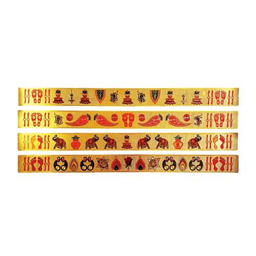 Door Umartha Patti Gold 10 Pc Master Combo Sticker
