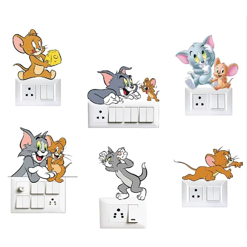 Cartoon Printed Sticker - Color: Multicolor