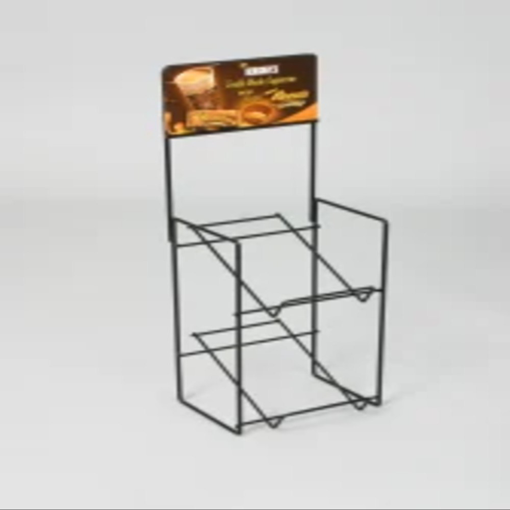 Retail Display Rack - Metal Frame Design, 5 Shelves For Optimal Space Utilization, Versatile Color Options To Match Store Aesthetics