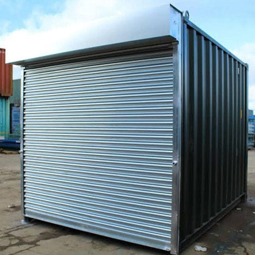 Industrial Portable Shop Cabin - Color: Grey