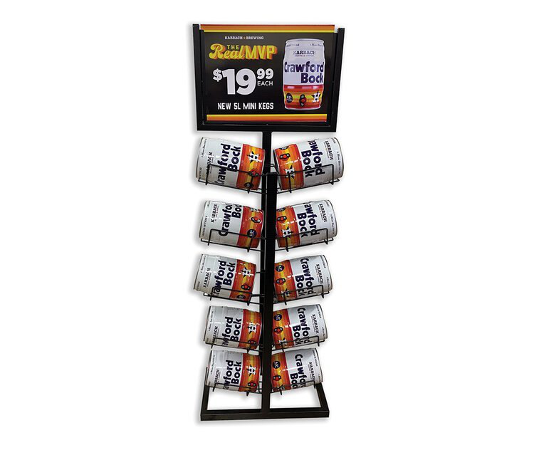 Can Display Stand - Metal | Sleek Design, Versatile Use For Retail And Home, Ideal For Showcasing Products And Organizing Space