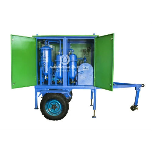 26000Lph Three Stage Transformer Oil Filtration Plant - Color: Blue And Green