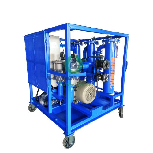 20Kw Semi Automatic Low Vacuum Dehydration Machine - Color: Blue